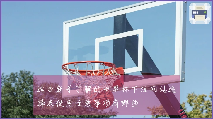适合新手了解的世界杯下注网站选择及使用注意事项有哪些